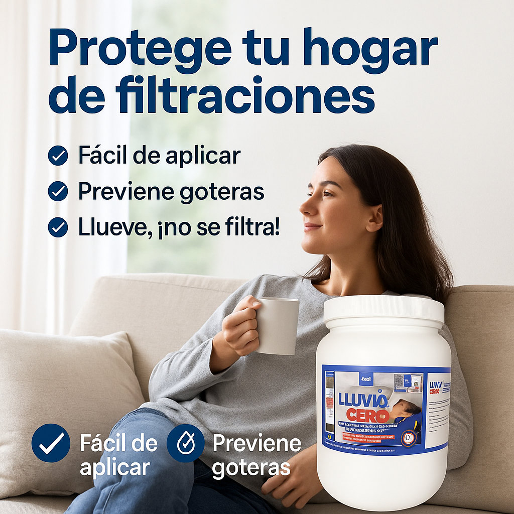 Lluvia Cero™ — Impermeabilizante transparente de alto desempeño (Pack 3 L + 1000ml) - Image 3