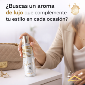 Golden Fire — Body Spray Floral Elegante 250 ml